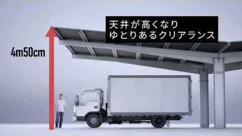 しろくま電力様 カーポート 3DCG製品PV のサムネイル