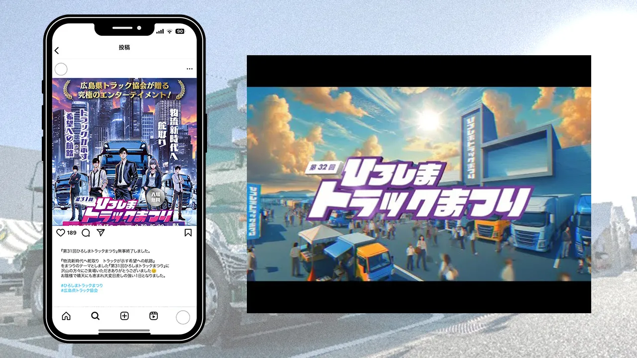 ひろしまトラックまつり様 SNS集客・イベント運用